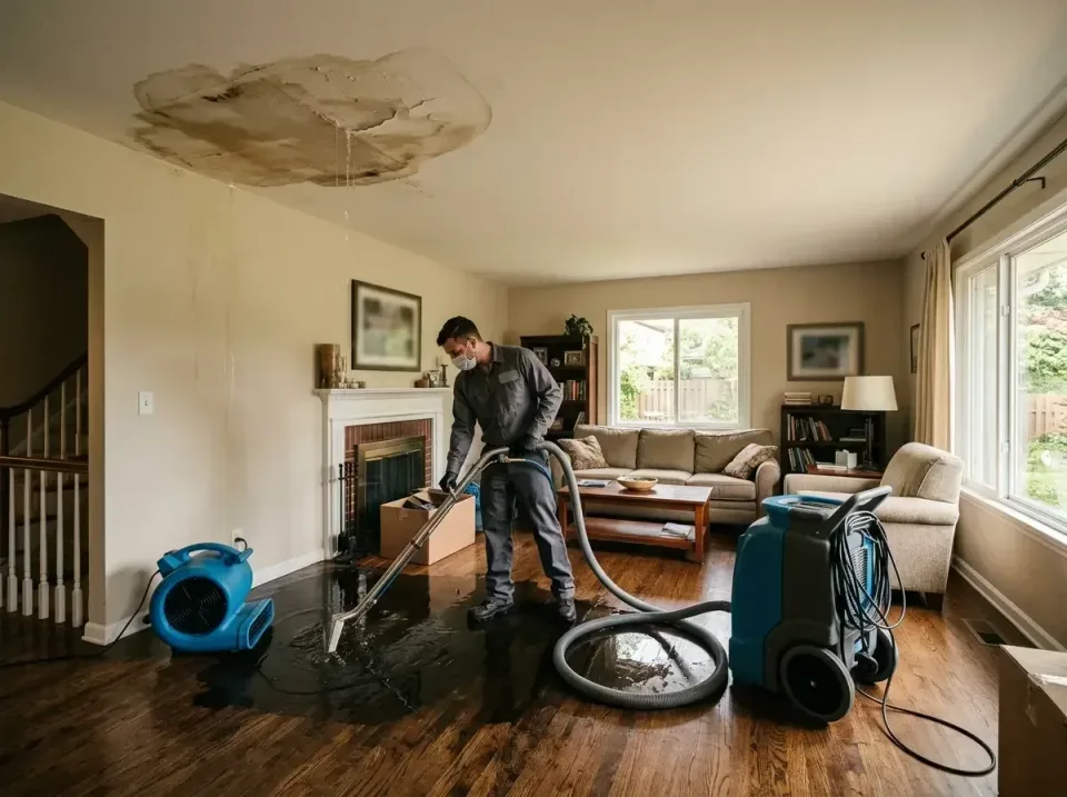 attic-pipe-burst-ceiling-drip-008 — frequently asked questions, Water Damage Restoration & Carpet Care in Brentwood, CA